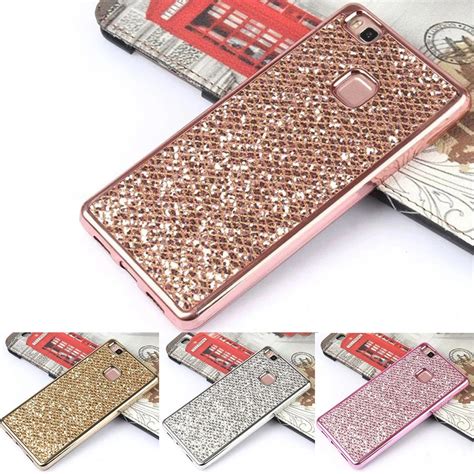 For Huawei P10 Lite Case P8 P9 P10 Lite 2017 2016 2015 Cute Glitter