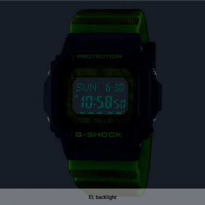 Casio G Shock Time Distortion Series Dw D Td Fluorescent Green