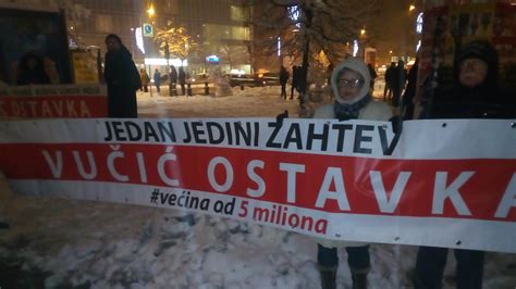 Protesti Jedan Od Pet Miliona U Vi E Gradova U Srbiji Video