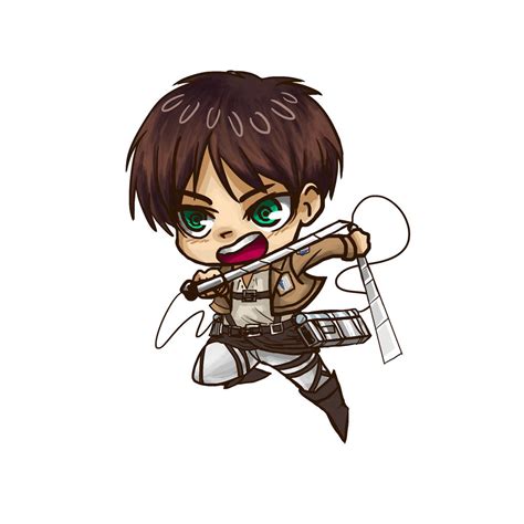 Eren Attack On Titan Chibi Charm By Arachroy On Deviantart