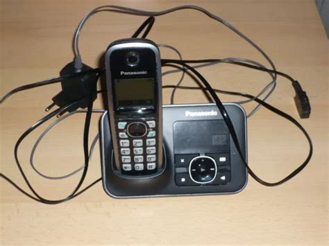 PANASONIC KX TG6621G SCHNURLOSTELEFON Schwarz Funktelefon Mit