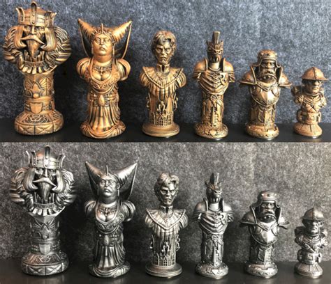 3D Printable Human Chess Set [Pre-Supported] by TytanTroll Miniatures