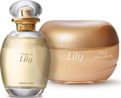 Combo L eau de Lily Desodorante Colônia 75ml Veludo Desodorante