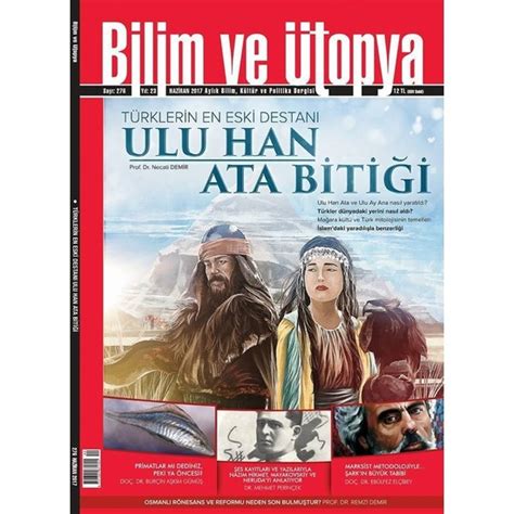 Bilim ve Ütopya Türklerin En Eski Destanı Ulu Han Ata Bitiği Kitabı