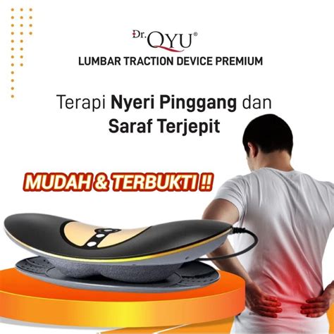 Jual Dr Qyu Lumbar Traction Device Premium Atasi Sakit Pinggang Dan