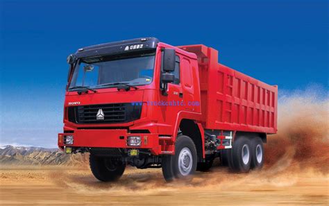 China Sinotruk Newly Howo Series Dump Truck Driving Type X Spec With