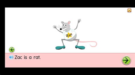 Starfall Learn To Read Zac The Rat Short A YouTube