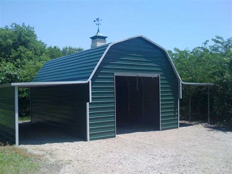 Gambrel Barn Style Metal Building Kit