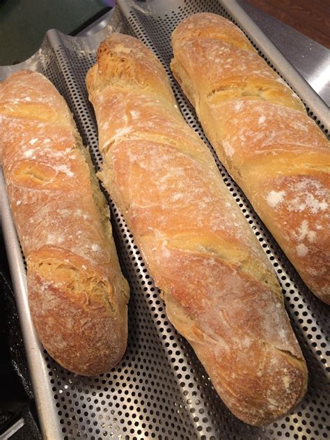 First Attempt At Sourdough Demi Baguettes R Breadit