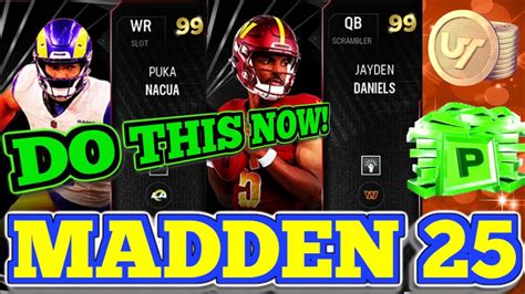 Prep Now For Madden 25 What To Do First In Mut 25 Mut 25 Coin Methods Youtube