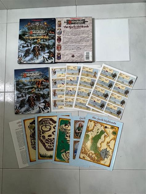 Very Rare Dungeon Dragon Ad D Birthright Campaign Expansion The