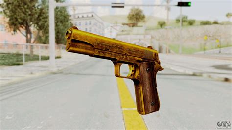 M1911 Gold Para GTA San Andreas