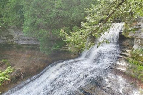 10 Best Upper Peninsula Michigan Waterfalls Map UP Michigan Road