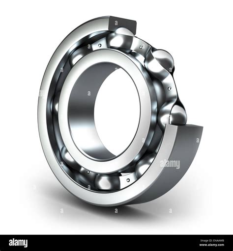 Detailed bearing design, isolated on white Stock Photo - Alamy