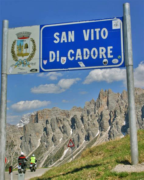 Giau Passo Di Alpenpass In Italien Motorrad Reisen