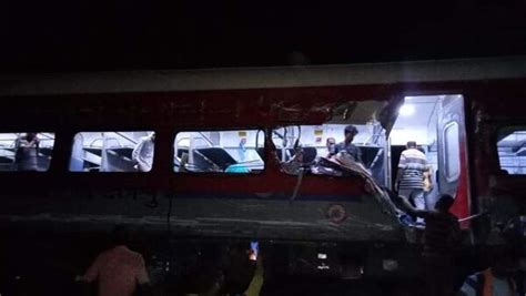 Coromandel Express Collides With Goods Train In Odisha 600 Injured