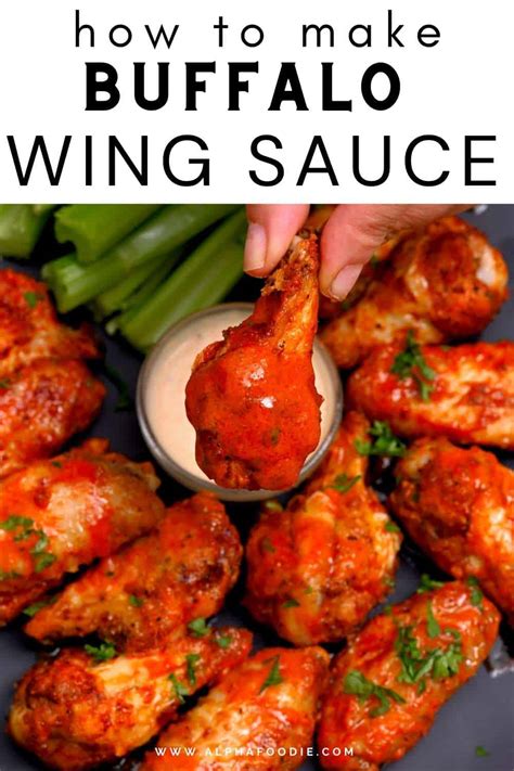 Buffalo Wing Sauce Recipe - Alphafoodie