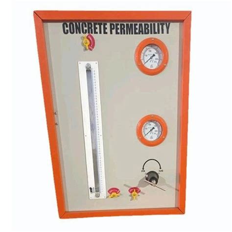 Paint Coated Mild Steel Concrete Test Permeability Machine Capacity