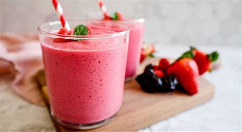 Pink Super Smoothie - California Prunes