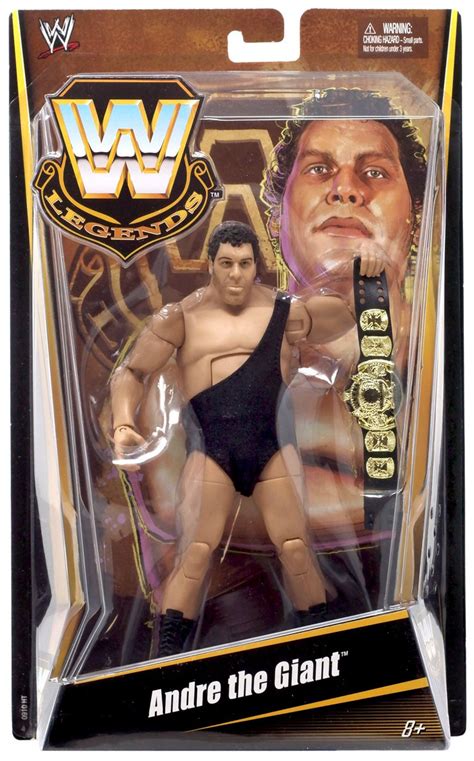 WWE Wrestling Legends Andre the Giant Exclusive Action Figure Mattel ...