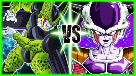 Perfect Cell Vs Frieza First Form Youtube