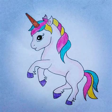 22 Unicorn Drawing Ideas Beautiful And Realistic Diyscraftsy