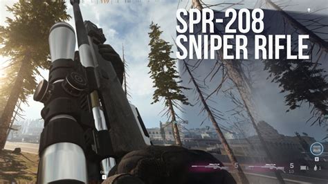 Spr 208 Sniper Rifle Warzone Youtube