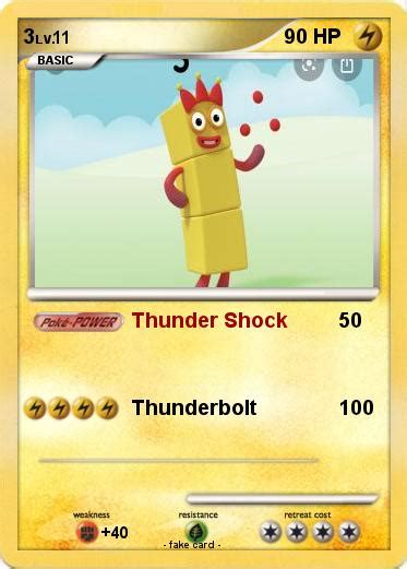 Pokémon 1 148694 148694 Thunder Shock My Pokemon Card