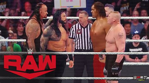 Wwe June Roman Reigns Vs The Great Khali Ft The Undertaker