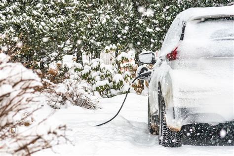 Driving An Electric Vehicle In Cold Weather Efficiency Maine