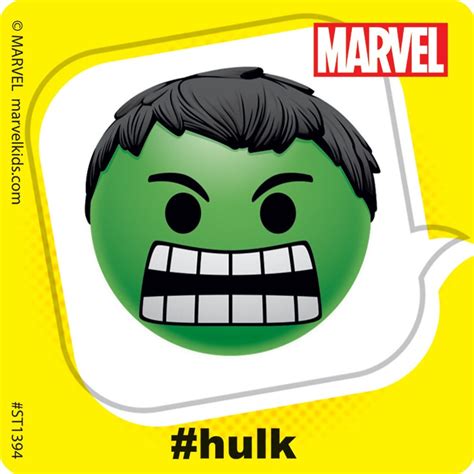 Marvel Emoji Stickers Avengers Birthday Party Avengers Party Favors ...