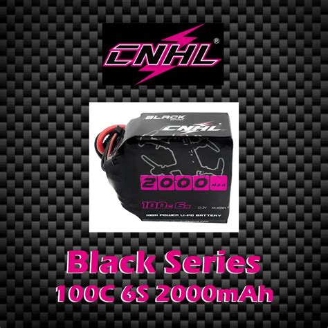 Cnhl Black Series C S Lipo Battery Mah Quadkart