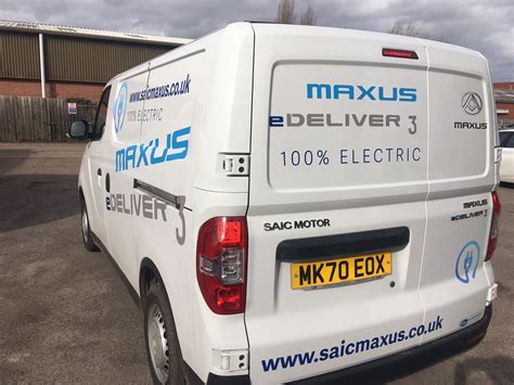 Maxus e Deliver 3 electric van - Reflex Vehicle Hire