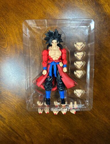 Sh Figuarts Kong Studios Dragon Ball Z Xeno Goku Ssj K Red Fur Rare