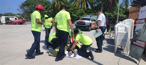 Cuerpos de rescate participan en Rally de Emergencia en Mazatlán Los