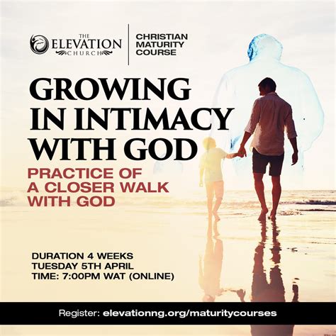 Intimacy with God (2) – The Elevation Church