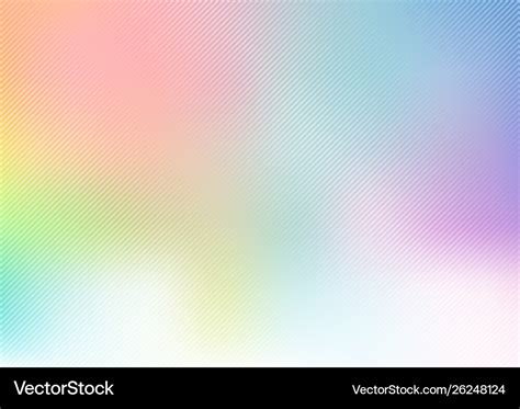 Abstract Rainbow Pastel Blurred Soft Background Vector Image