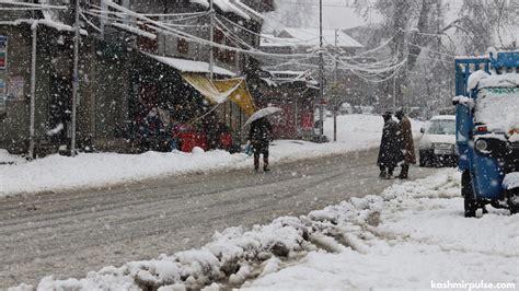 Fresh Snowfall Shrouds Entire Kashmir