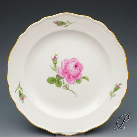 Kaffeegedeck Meissen Im Dekor Rote Rose Porzellan Porcelain