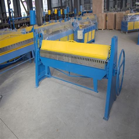 Hand Tdf Sheet Bending Machine 1 5mm 2500mm Manual Galvanized Sheet