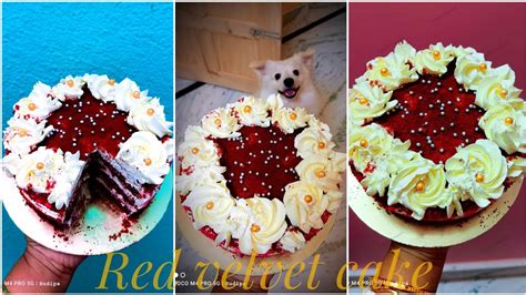 Red Velvet Cake ভালোবাসা দিবস স্পেশাল ১ পাউন্ড কেক ডেকোরেশন Cake