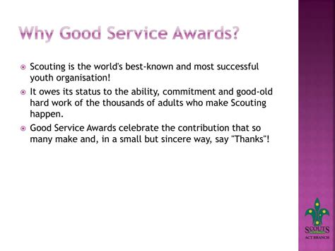 PPT - Good Service Awards PowerPoint Presentation, free download - ID ...