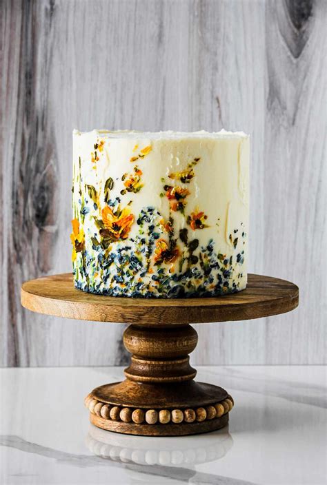 17 Buttercream Painted Wedding Cakes