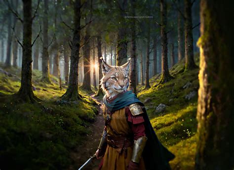 Medieval Scout Anthro Lynx By Nerdscapedc On Deviantart