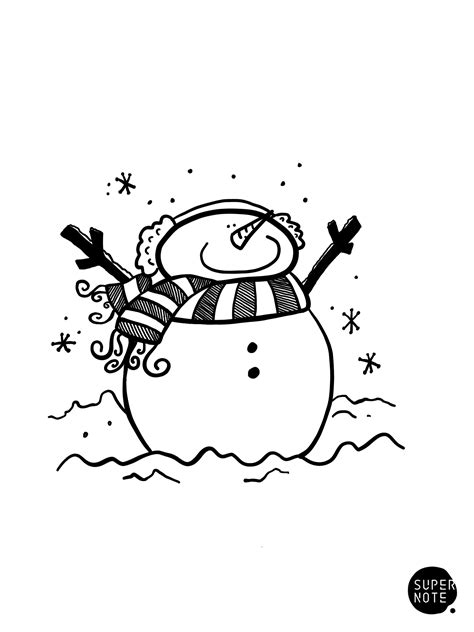 Happy Snowman Screensaver : r/Supernote