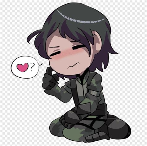 Sergei Dragunov Tekken Drawing Mohawk Black Hair Chibi Png Pngegg