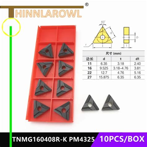 Tnmg R K Tnmg R Tnmg Pm Carbide Inserts