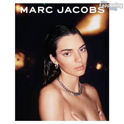 Kendall Jenner Sexy Topless Marc Jacobs Spring 2023 Campaign 13