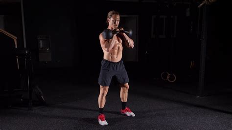 Kettlebell Rack Squat Youtube