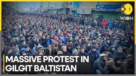 Massive Protest Erupts In Gilgit Baltistan Against Pakistan Govt After